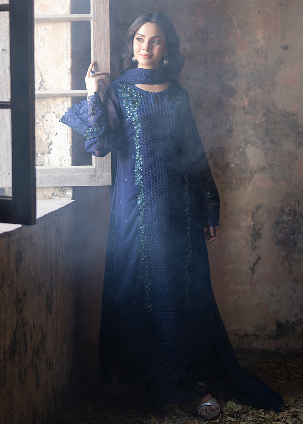 Buy Ensembles Embroidered Formals '25 by Azure | Serene Sapphire Buy Ensembles Embroidered Formals '25 by Azure | Serene Sapphire