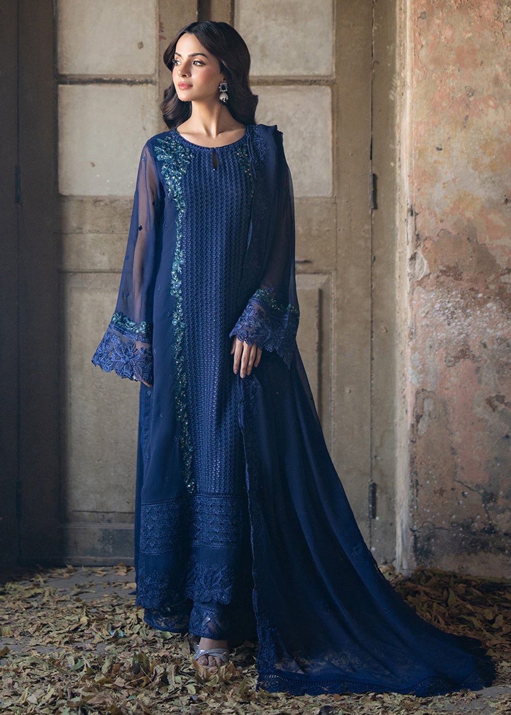Buy Ensembles Embroidered Formals '25 by Azure | Serene Sapphire Buy Ensembles Embroidered Formals '25 by Azure | Serene Sapphire