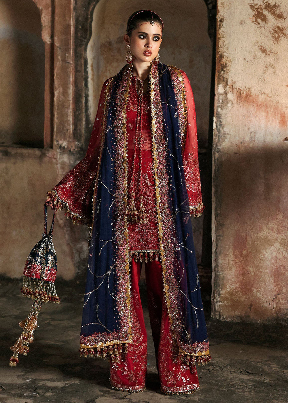 Buy Now Mussarat Wedding Formals by Hussain Rehar | Shahrbano Online in US, UK, Canada, France, Italy, Germany, Greece, Sweden, Africa & Worldwide at Empress.