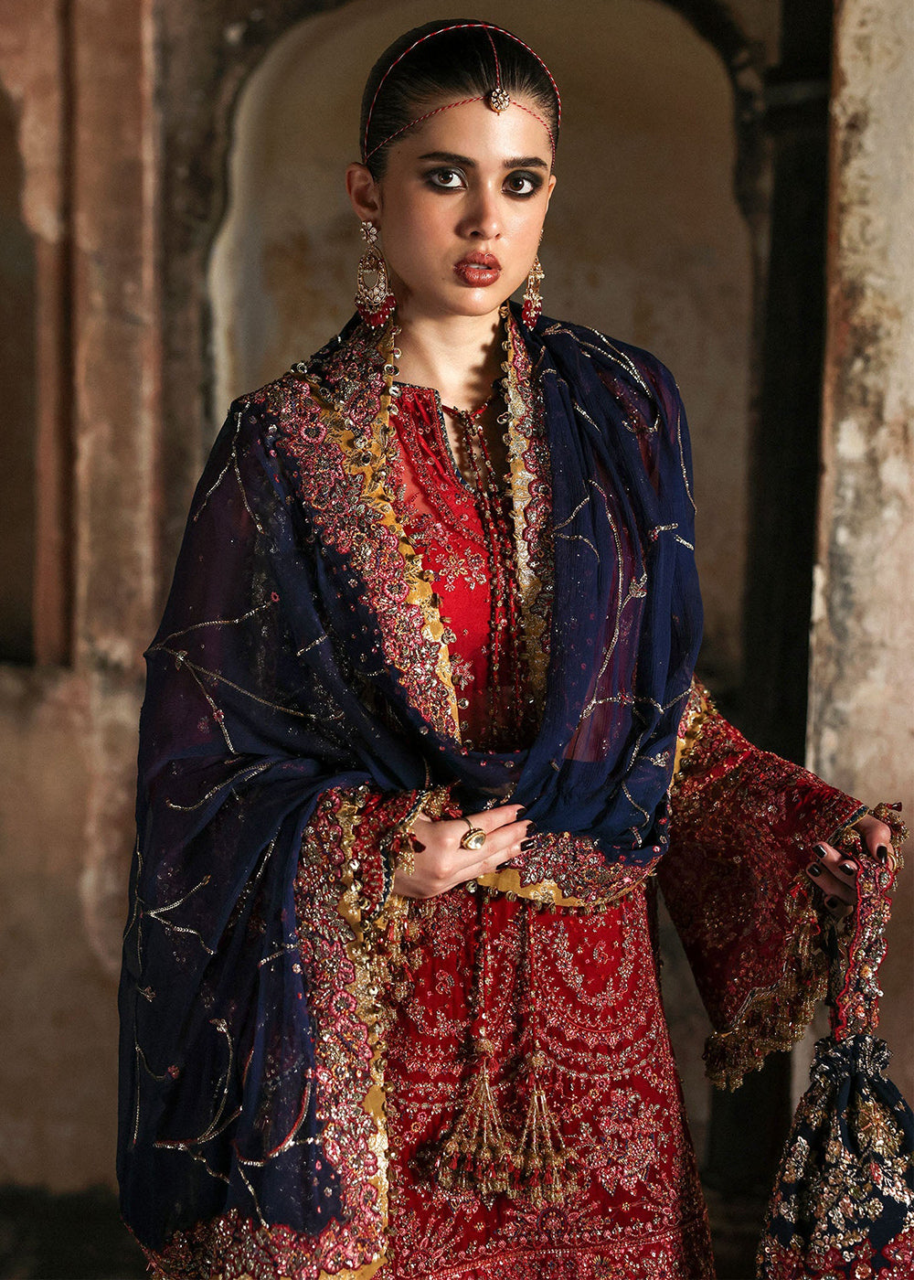 Buy Now Mussarat Wedding Formals by Hussain Rehar | Shahrbano Online in US, UK, Canada, France, Italy, Germany, Greece, Sweden, Africa & Worldwide at Empress.