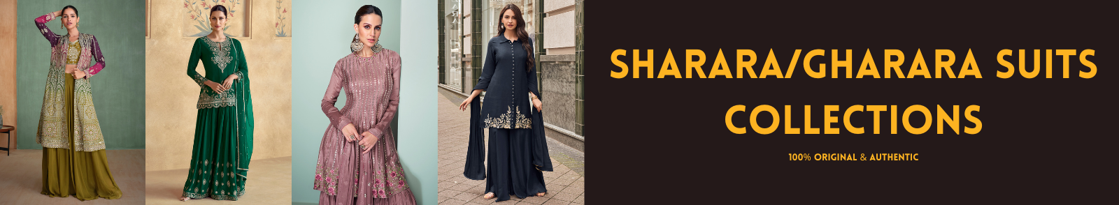 Buy Indian Designer Sharara & Gharara Suits Online in USA at Empress Clothing.