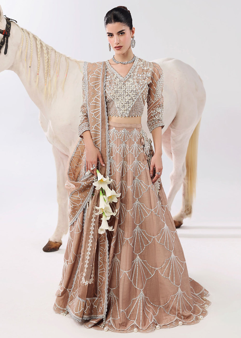 Buy Now L'amore Luxury Handwork Edit '25 by Sardinia | Silk Whisper Online in US, UK, Canada, France, Italy, Germany, Sweden, Greece, UAE & Worldwide at Empress.