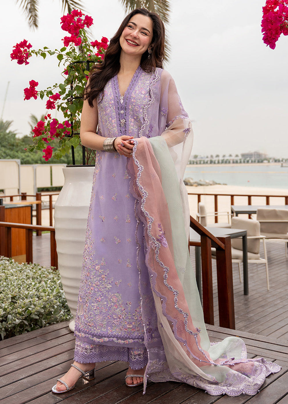 Buy Now Aya Luxury Lawn '26 by Faiza Saqlain | Suela Online in US, UK, Canada, France, Greece, Germany, Ireland, Sweden, Denmark, UAE & Worldwide at Empress.