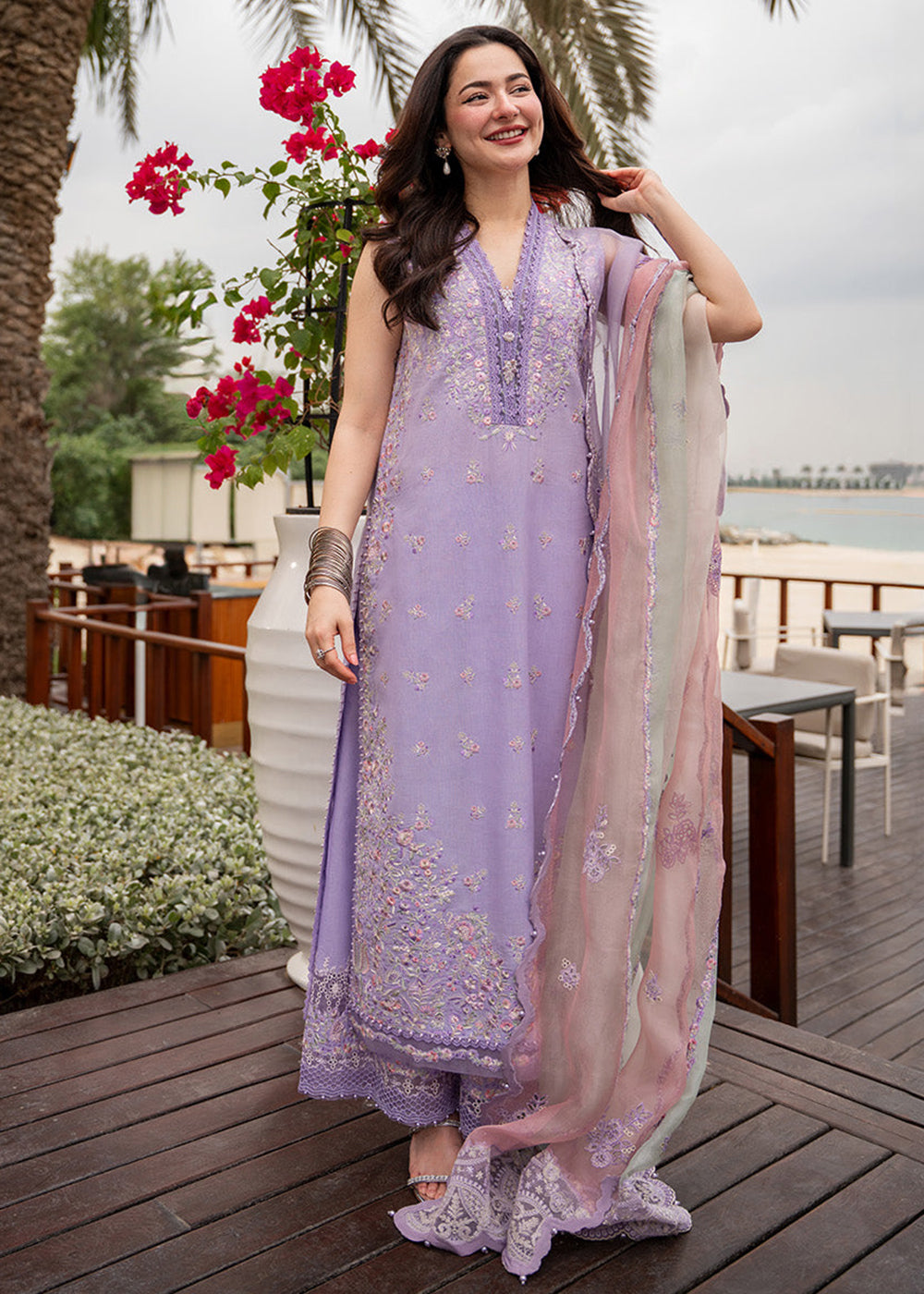 Buy Now Aya Luxury Lawn '26 by Faiza Saqlain | Suela Online in US, UK, Canada, France, Greece, Germany, Ireland, Sweden, Denmark, UAE & Worldwide at Empress.