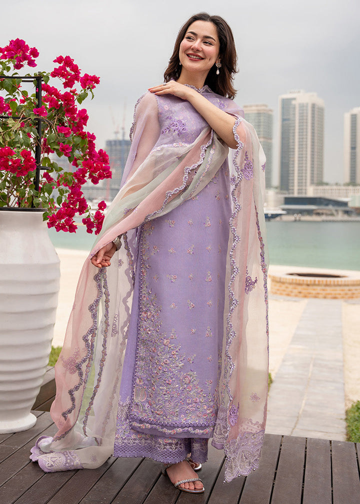 Buy Now Aya Luxury Lawn '26 by Faiza Saqlain | Suela Online in US, UK, Canada, France, Greece, Germany, Ireland, Sweden, Denmark, UAE & Worldwide at Empress.