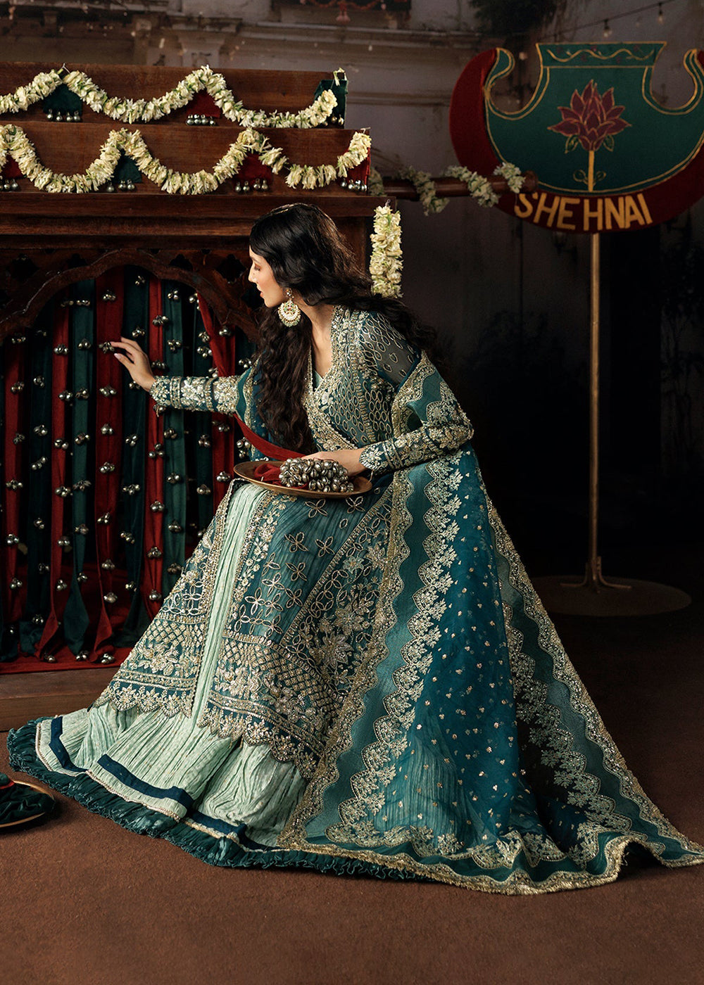 Buy Now Shehnai Wedding Formals 26 by Afrozeh | Suhan Online in US, UK, Canada, France, Italy, Germany, Greece, Sweden, Netherland, UAE &amp; Worldwide at Empress.