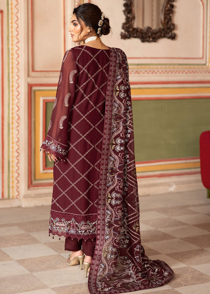 Buy Now Dastan Luxury Chiffon Collection '25 by Ramsha | T - 301 Online in USA, UK, Canada, Germany, Italy, Austria, France, UAE & Worldwide at Empress Clothing.