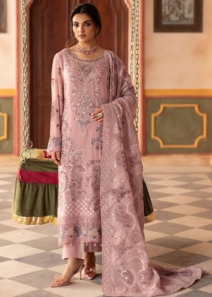 Buy Now Dastan Luxury Chiffon Collection '25 by Ramsha | T - 303 Online in USA, UK, Canada, Germany, Italy, Austria, France, UAE & Worldwide at Empress Clothing