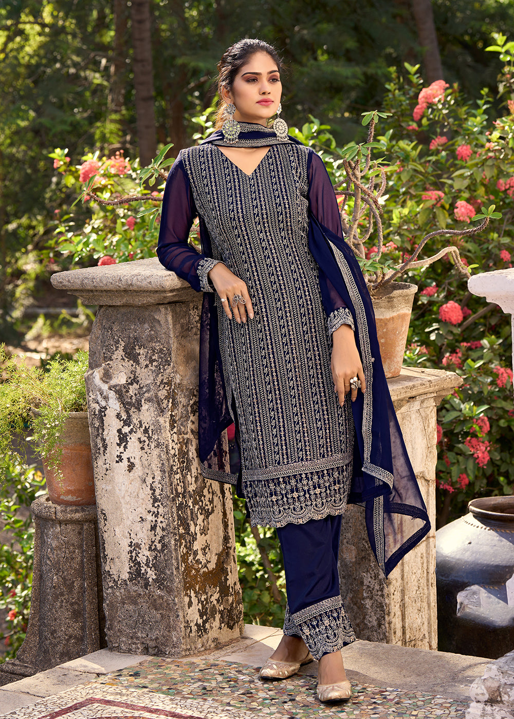 Pant Style Suits : Buy Pant Style Salwar Suits Online