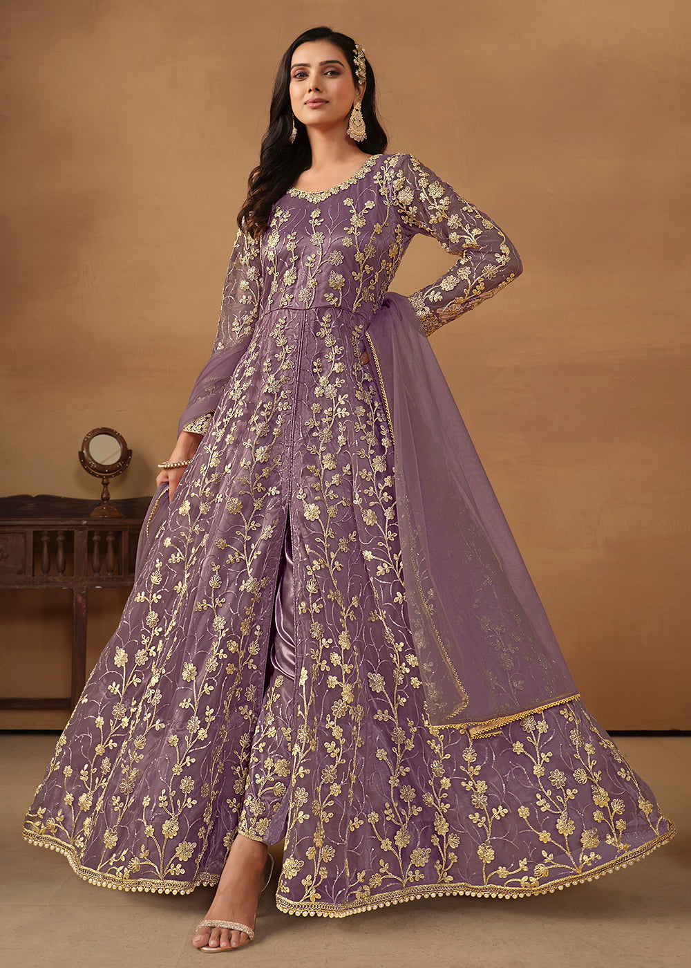 Bridal Long Anarkali Dresses | Indian Long Anarkali Dresses
