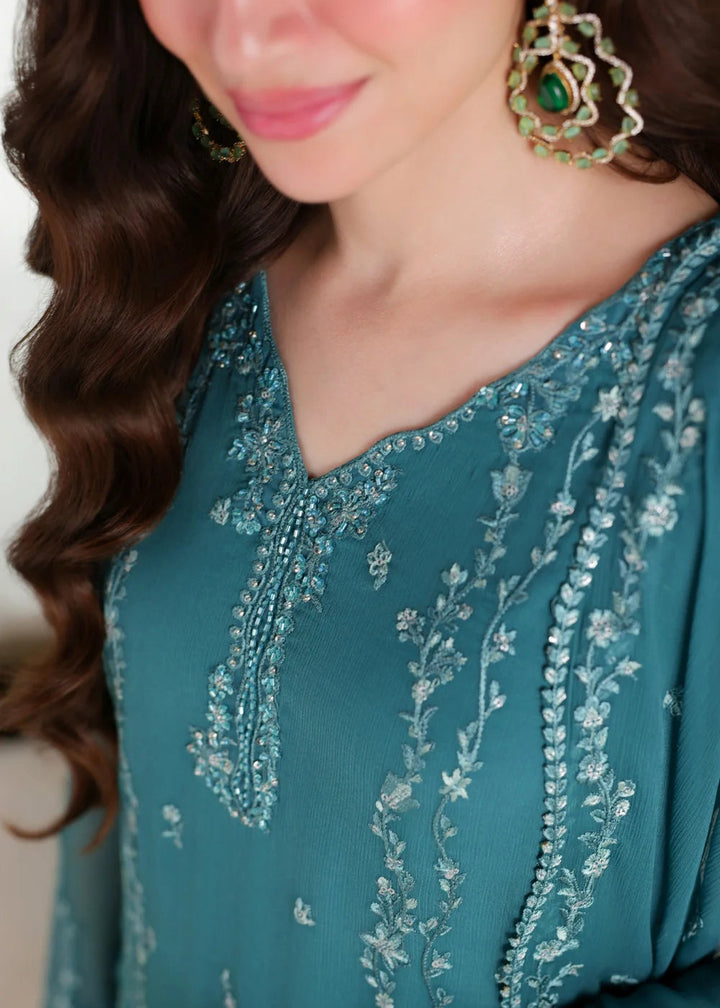 Buy Ensembles Embroidered Festive Chiffon &