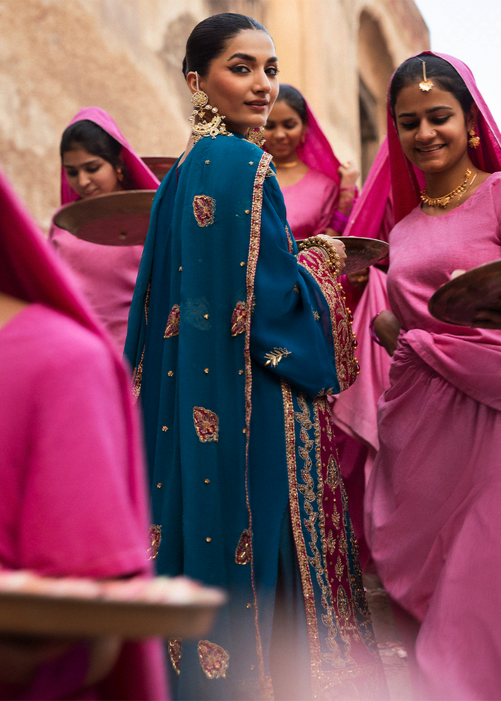 Buy Now The Empress Wedding Formals '25 by Emaan Adeel | VELANIS Online in USA, UK, Canada, France, Italy, Germany, Qatar, UAE & Worldwide at Empress Clothing.