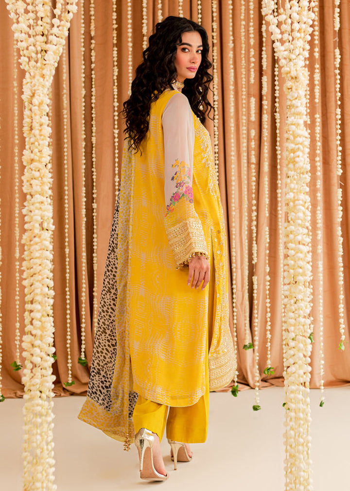 Buy Now Yellow Chiffon Suit - Vasal Formals ’23 By Charizma | VSL-04 Online in USA, UK, Canada & Worldwide at Empress Clothing.