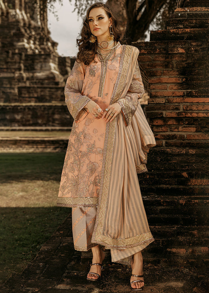 Buy Now Vasal Luxury Chiffon Limited Edition '25 By Charizma | VSL25-05 Online in USA, UK, Canada, Italy, France, Norway, UAE & Worldwide at Empress Clothing.