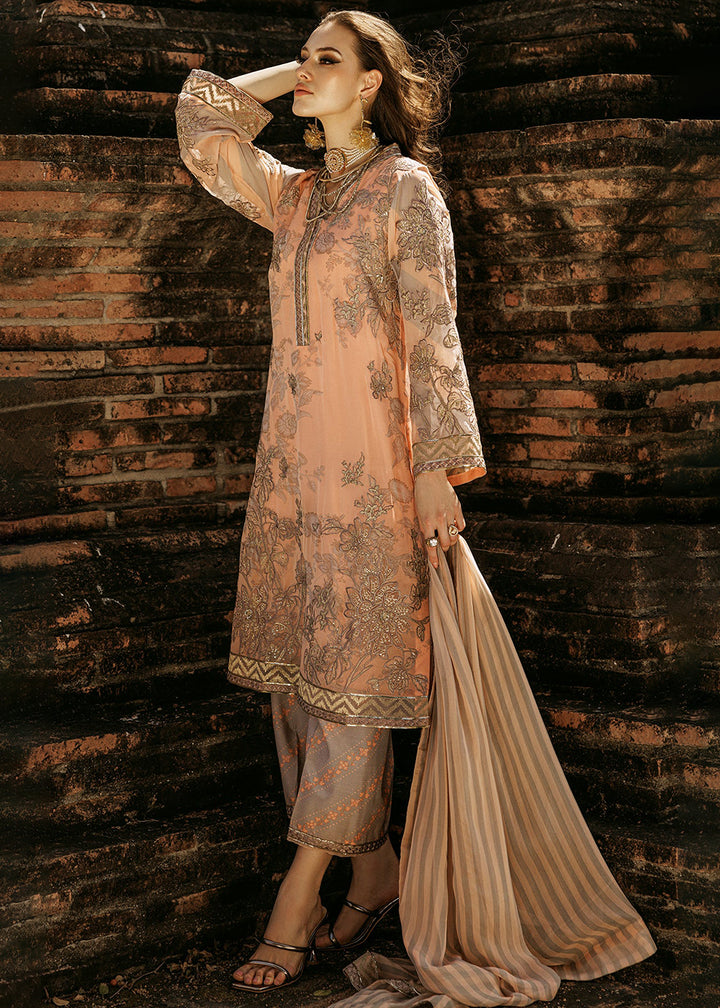 Buy Now Vasal Luxury Chiffon Limited Edition '25 By Charizma | VSL25-05 Online in USA, UK, Canada, Italy, France, Norway, UAE & Worldwide at Empress Clothing.