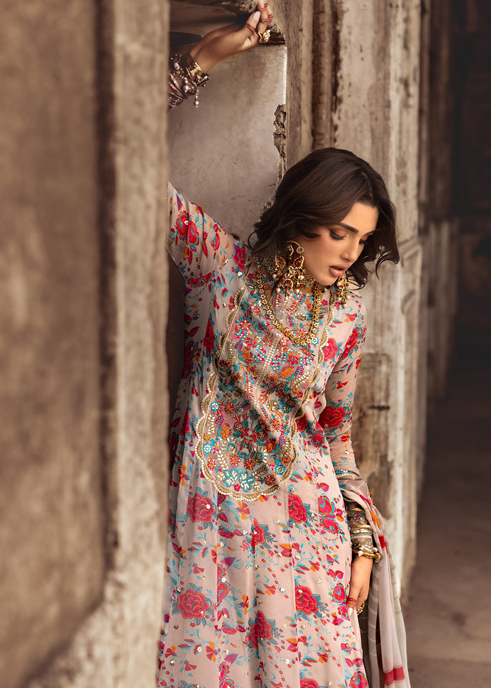 Buy Now Vasal Luxury Chiffon Collection 25 by Charizma | VSL25-08 Online in US, UK, Canada, Germany, Italy, Austria, France, UAE & Worldwide at Empress Clothing