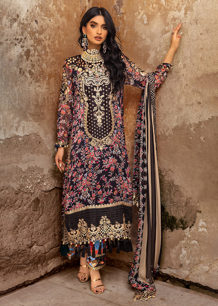 Buy Now Vasal Luxury Chiffon Collection 25 by Charizma | VSL25-09 Online in US, UK, Canada, Germany, Italy, Austria, France, UAE & Worldwide at Empress Clothing