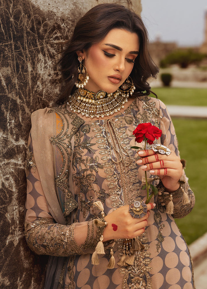 Buy Now Vasal Luxury Chiffon Collection 25 by Charizma | VSL25-11 Online in US, UK, Canada, Germany, Italy, Austria, France, UAE & Worldwide at Empress Clothing