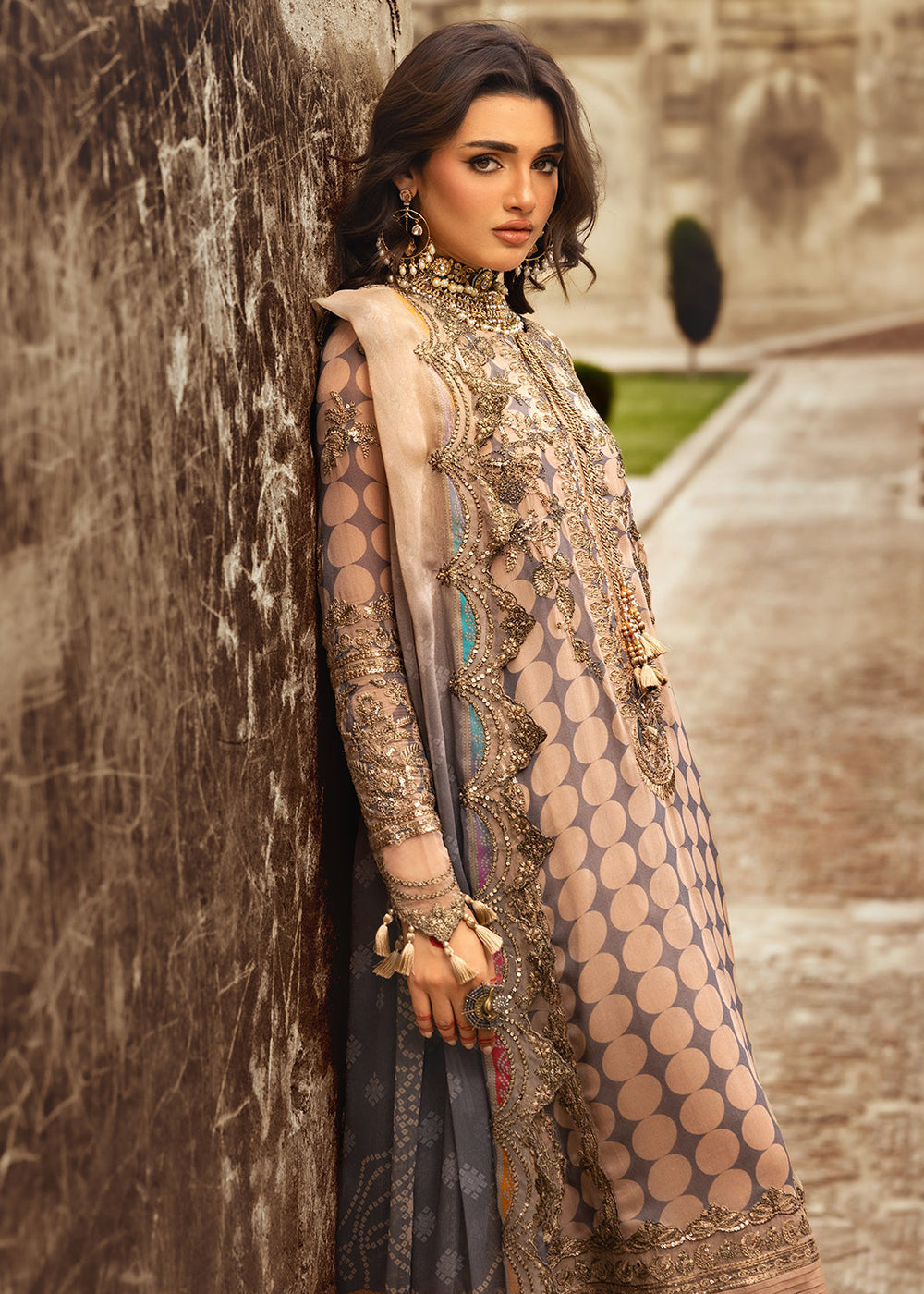 Buy Now Vasal Luxury Chiffon Collection 25 by Charizma | VSL25-11 Online in US, UK, Canada, Germany, Italy, Austria, France, UAE & Worldwide at Empress Clothing