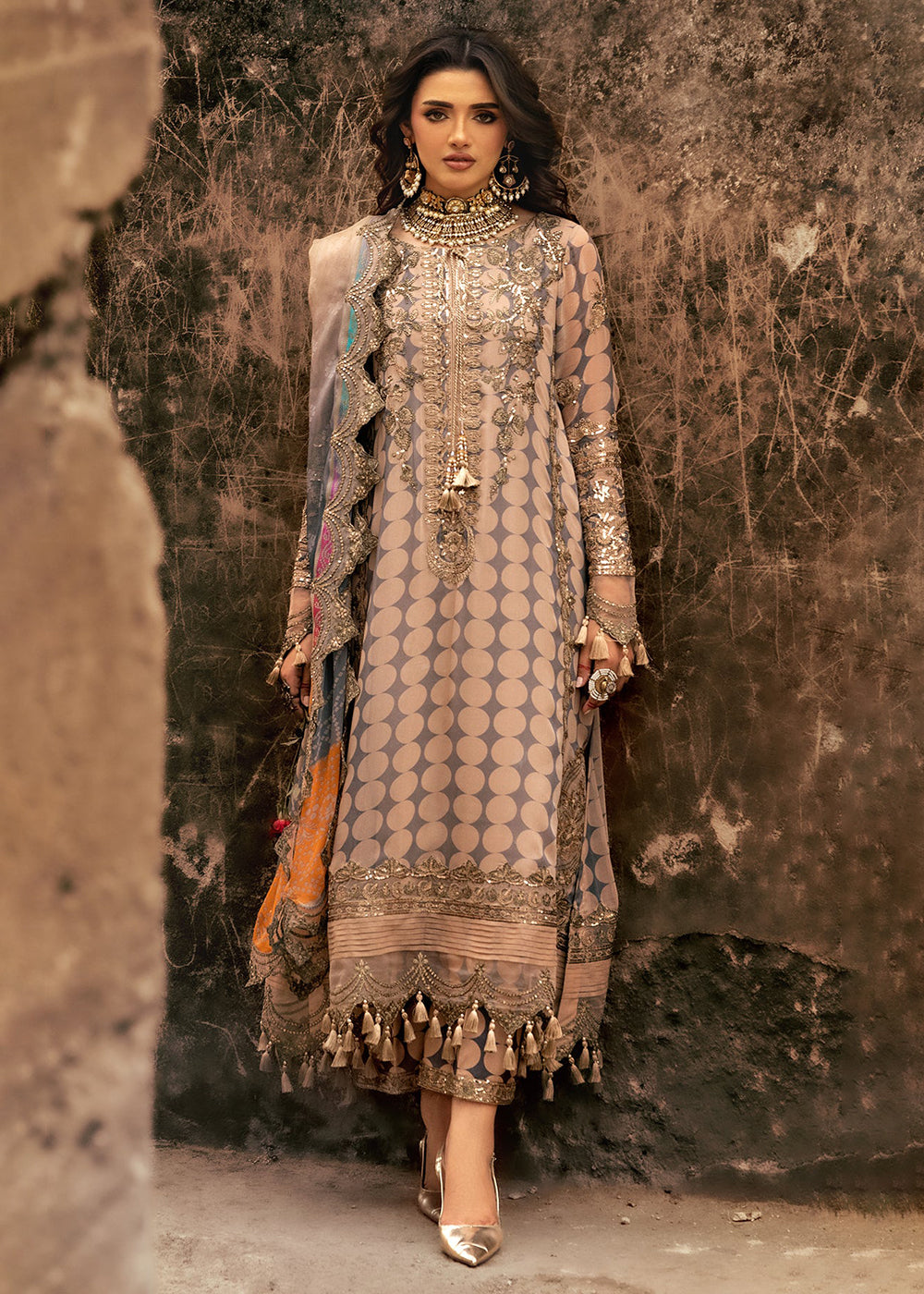 Buy Now Vasal Luxury Chiffon Collection 25 by Charizma | VSL25-11 Online in US, UK, Canada, Germany, Italy, Austria, France, UAE & Worldwide at Empress Clothing