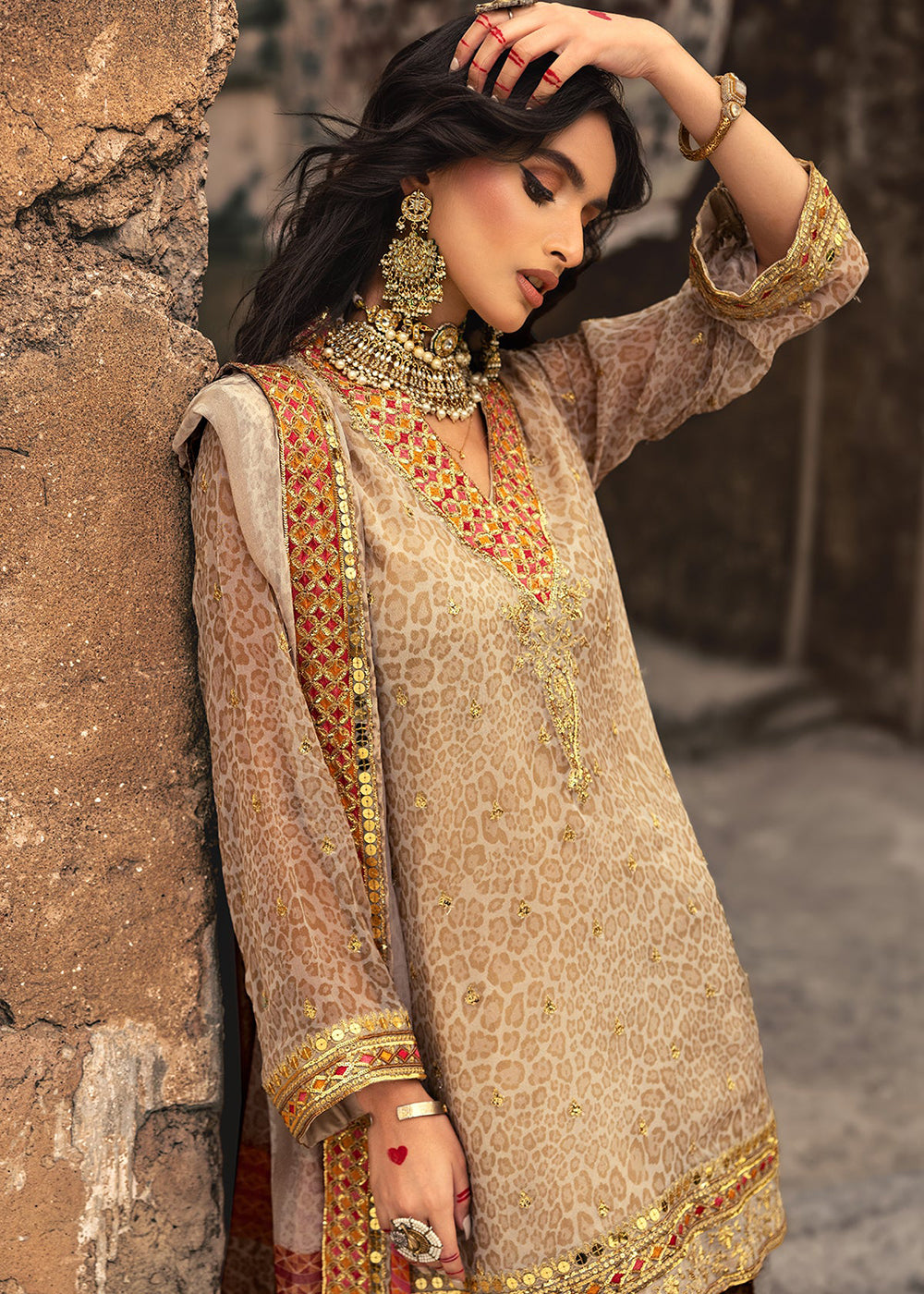 Buy Now Vasal Luxury Chiffon Collection 25 by Charizma | VSL25-13 Online in US, UK, Canada, Germany, Italy, Austria, France, UAE & Worldwide at Empress Clothing