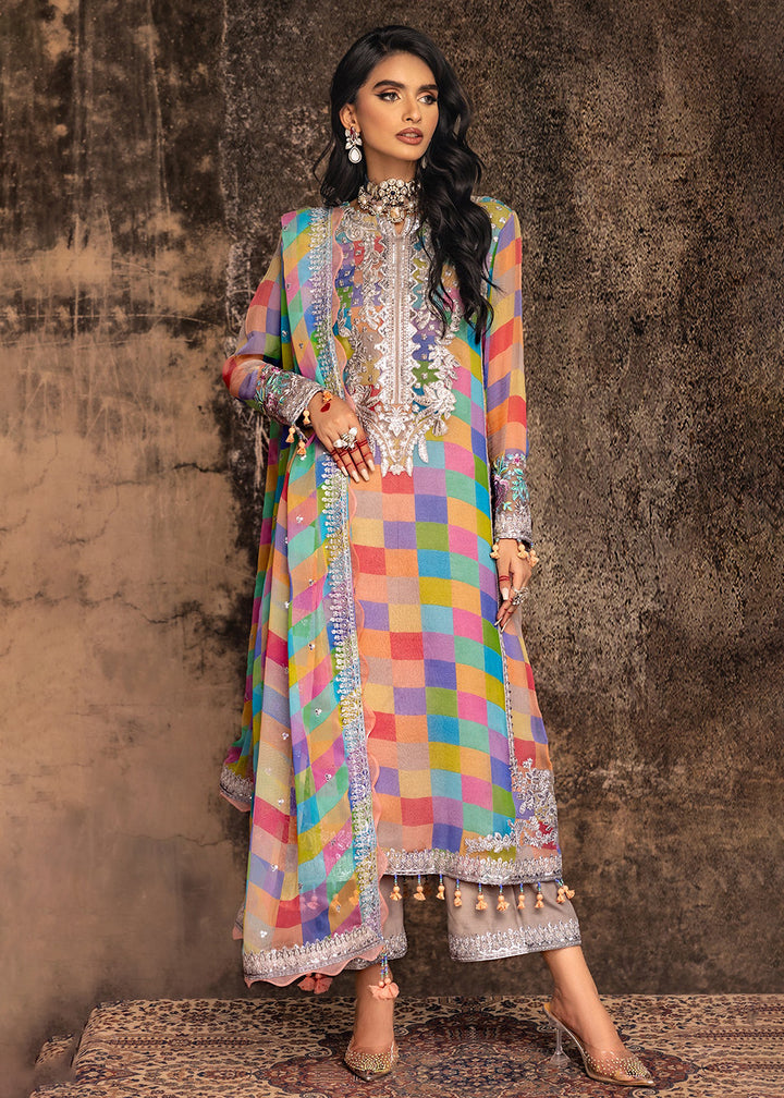 Buy Now Vasal Luxury Chiffon Collection 25 by Charizma | VSL25-14 Online in US, UK, Canada, Germany, Italy, Austria, France, UAE & Worldwide at Empress Clothing