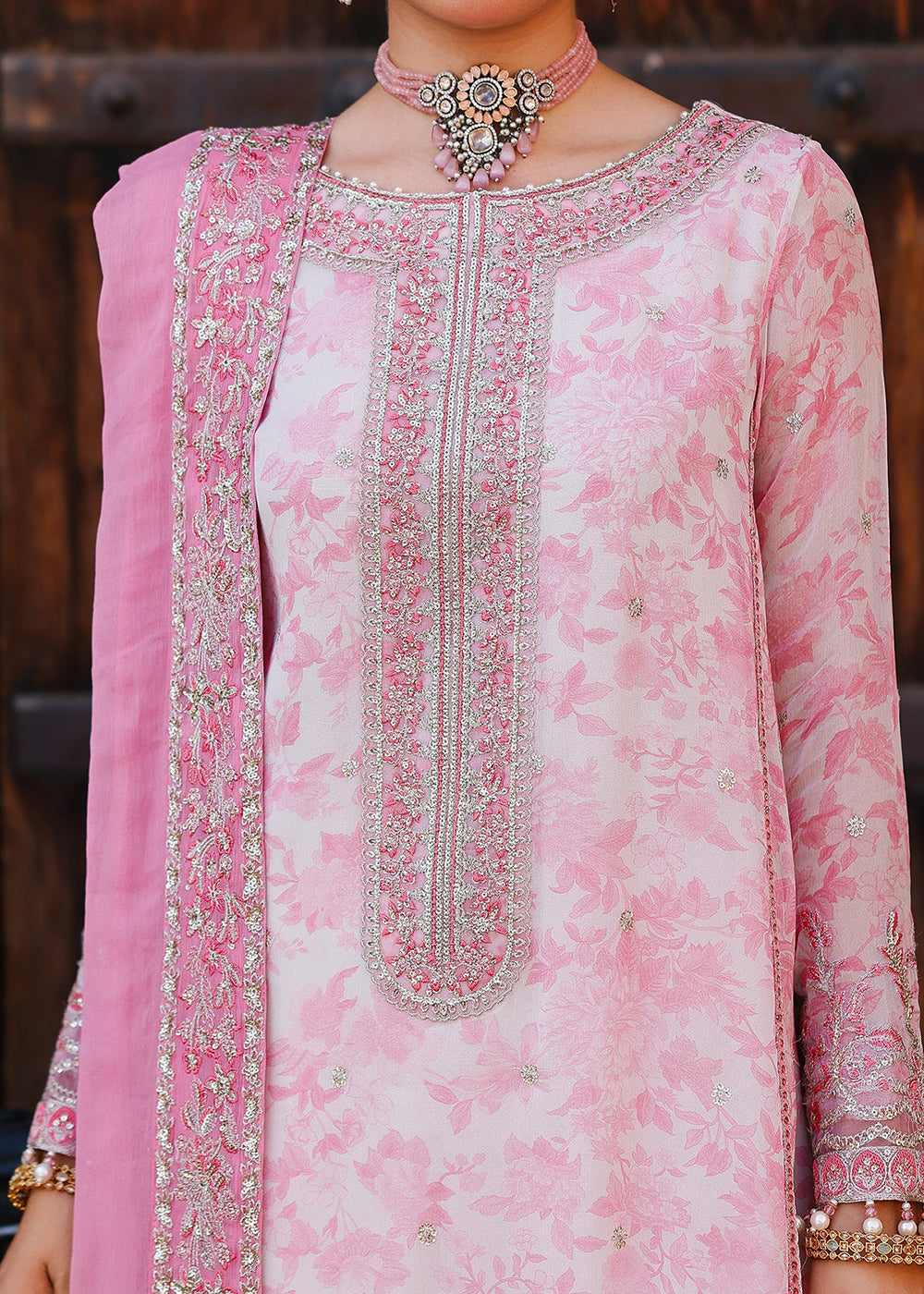 Buy Now Vasal Luxury Chiffon Collection '25 by Charizma | VSL5-17 Online in USA, UK, Canada, France, Italy, Germany, Australia & Worldwide at Empress Clothing.