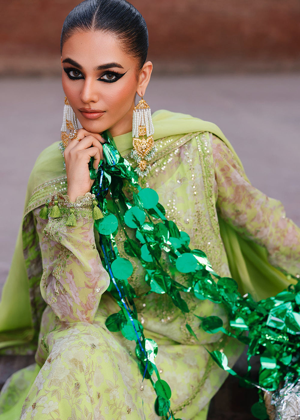 Buy Now Vasal Luxury Chiffon Collection '25 by Charizma | VSL5-18 Online in USA, UK, Canada, France, Italy, Germany, Australia & Worldwide at Empress Clothing.