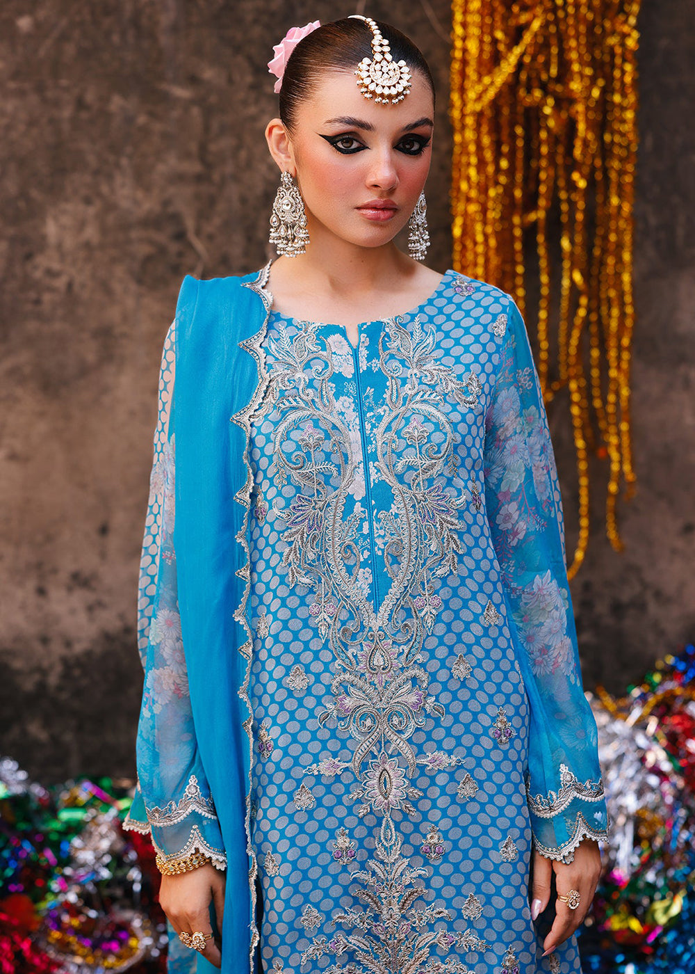 Buy Now Vasal Luxury Chiffon Collection '25 by Charizma | VSL5-20 Online in USA, UK, Canada, France, Italy, Germany, Australia & Worldwide at Empress Clothing.