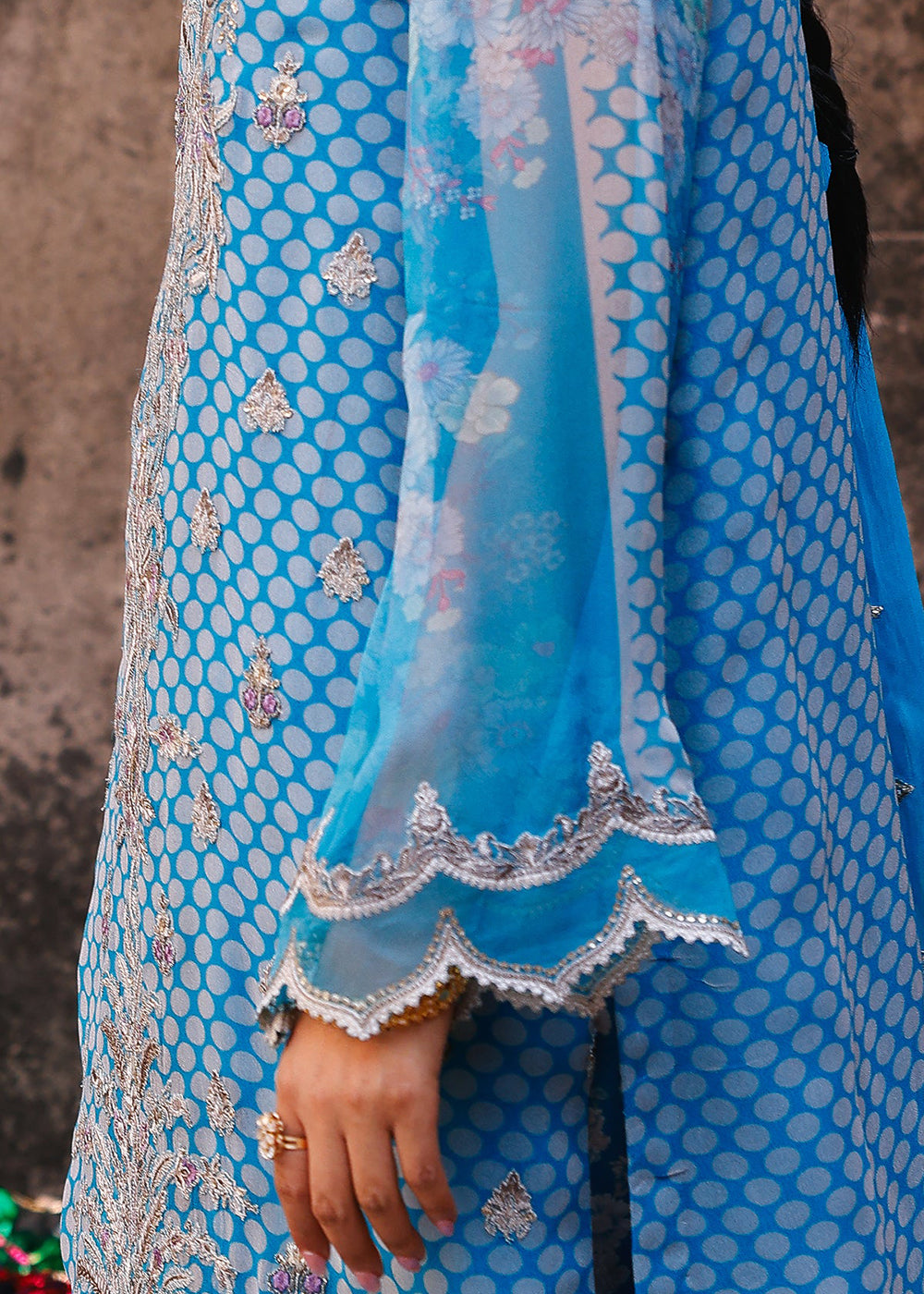 Buy Now Vasal Luxury Chiffon Collection '25 by Charizma | VSL5-20 Online in USA, UK, Canada, France, Italy, Germany, Australia & Worldwide at Empress Clothing.