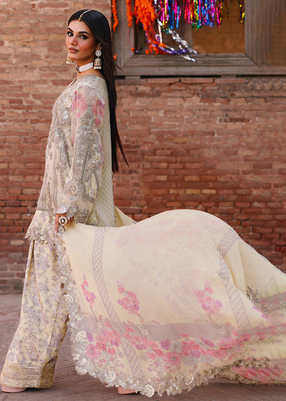 Buy Now Vasal Luxury Chiffon Collection '25 by Charizma | VSL5-21 Online in USA, UK, Canada, France, Italy, Germany, Australia & Worldwide at Empress Clothing.