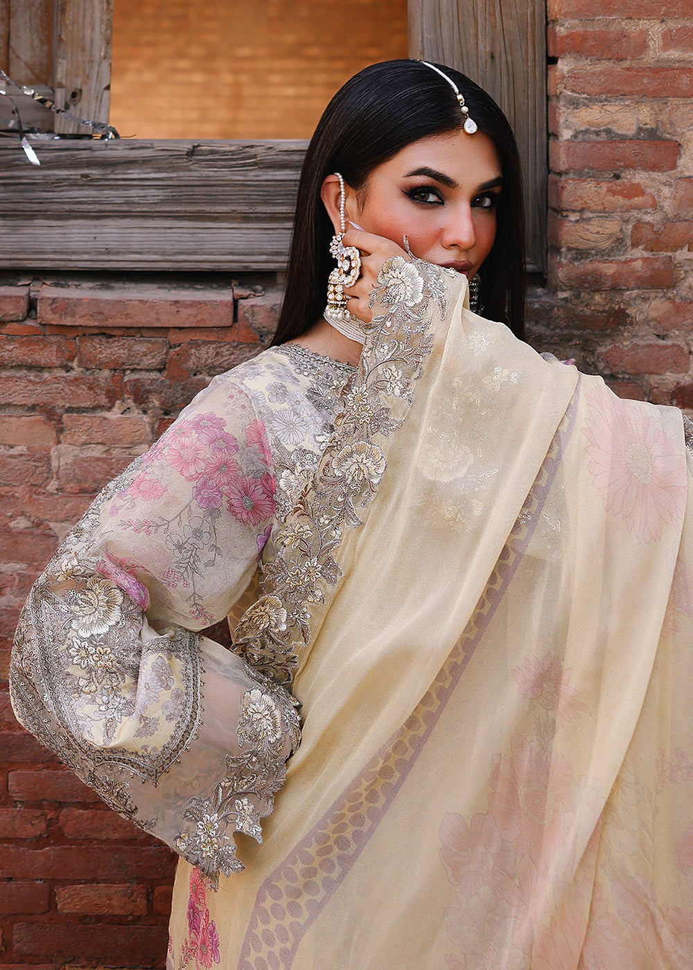 Buy Now Vasal Luxury Chiffon Collection '25 by Charizma | VSL5-21 Online in USA, UK, Canada, France, Italy, Germany, Australia & Worldwide at Empress Clothing.