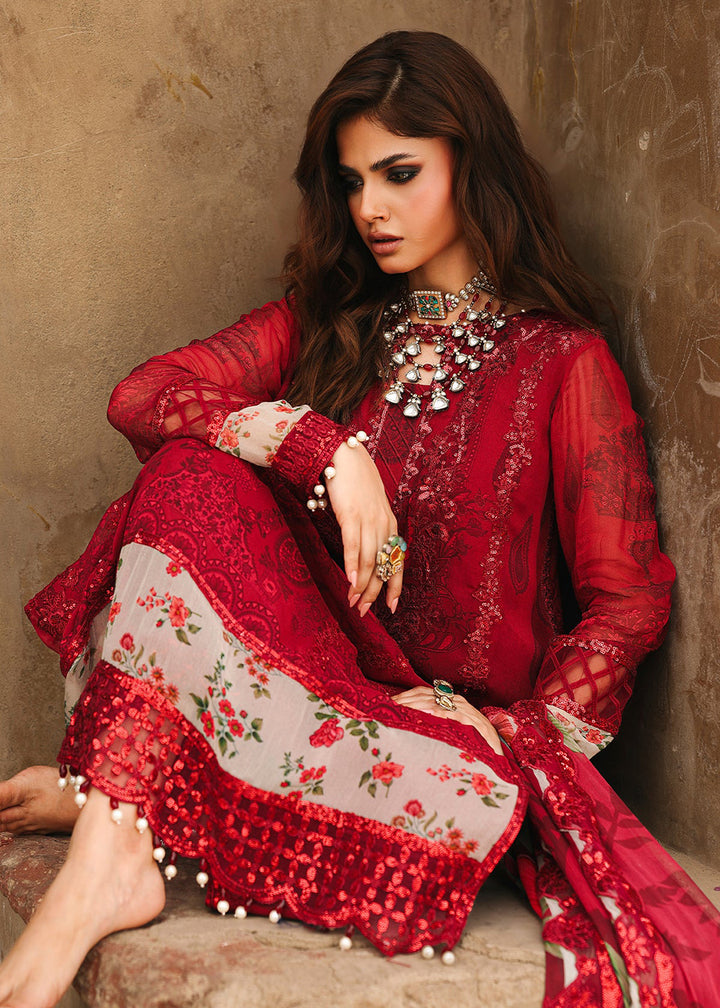 Buy Now Vasal Luxury Chiffon Collection '25 by Charizma | VSL5-25 Online in USA, UK, Canada, France, Italy, Germany, Spain, UAE & Worldwide at Empress Clothing.