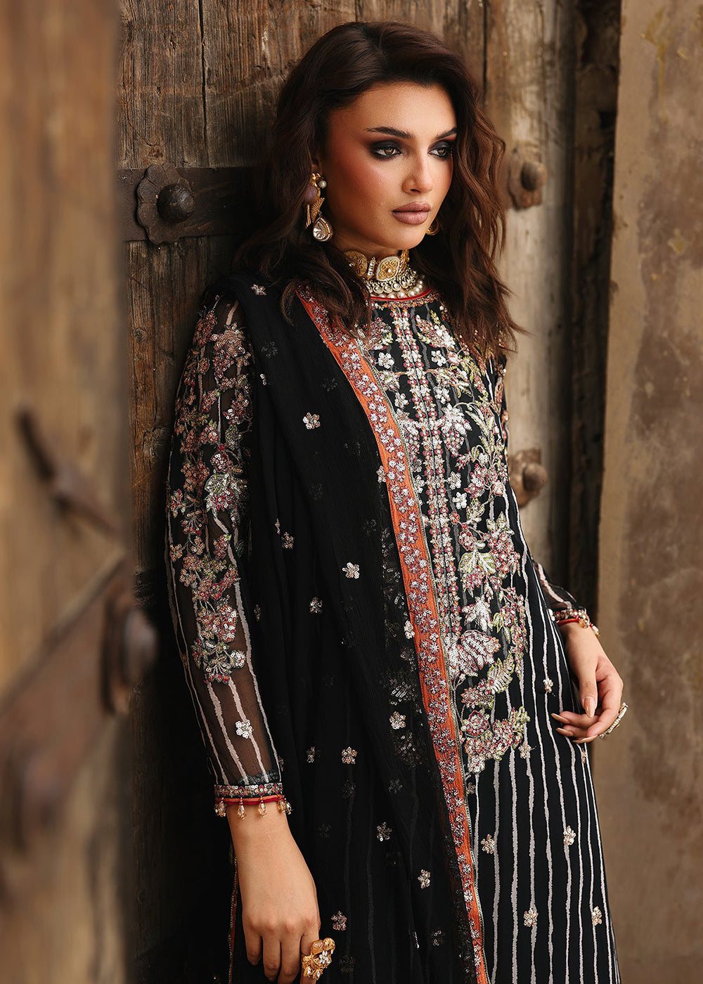 Buy Now Vasal Luxury Chiffon Collection '25 by Charizma | VSL5-26 Online in USA, UK, Canada, France, Italy, Germany, Spain, UAE & Worldwide at Empress Clothing.