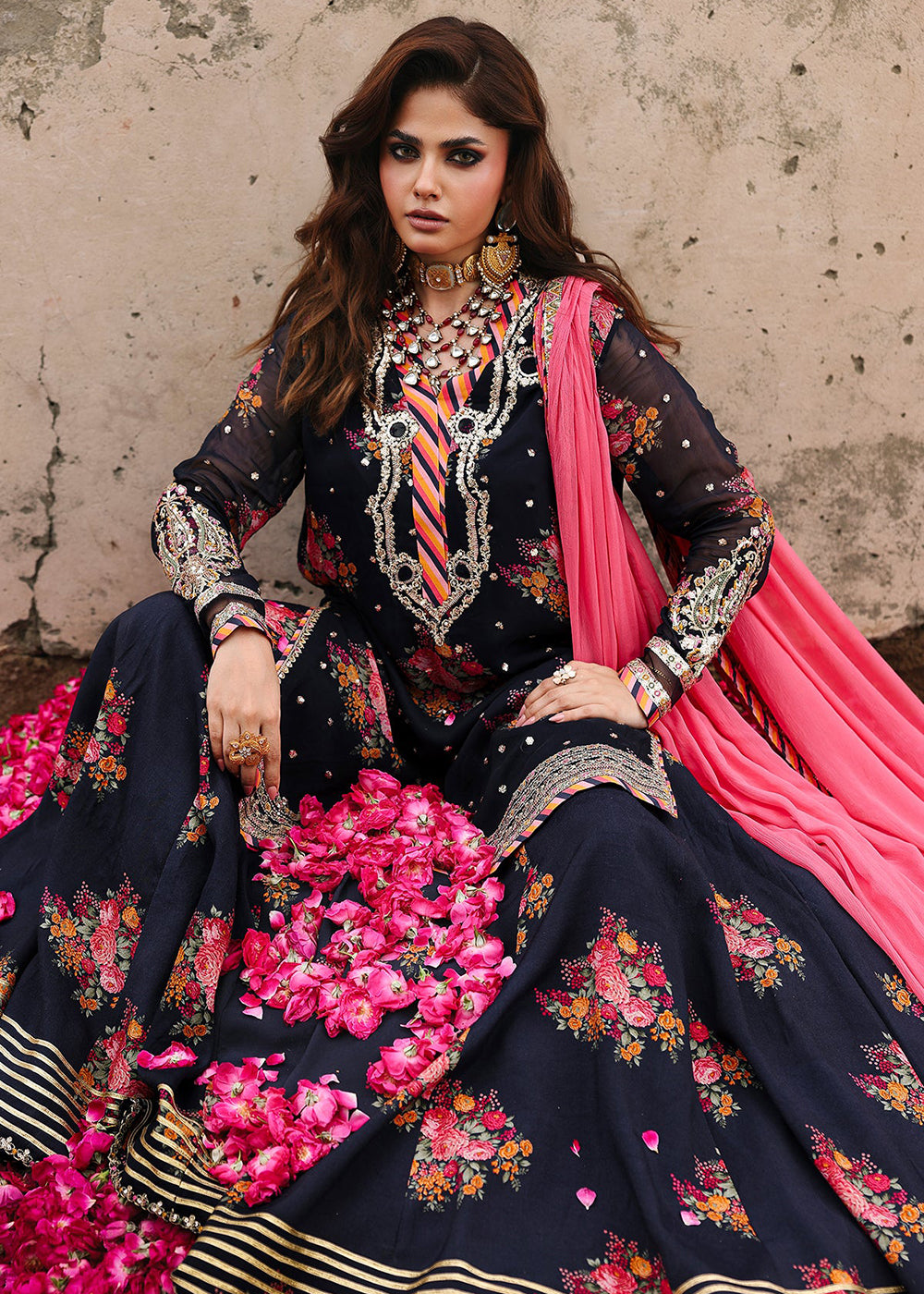 Vasal Luxury Chiffon Collection '25 by Charizma | VSL5-29