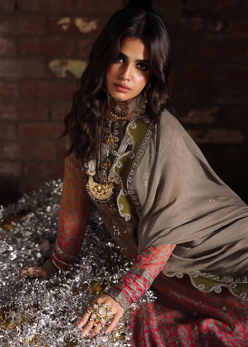 Buy Now Vasal Luxury Chiffon Collection '25 by Charizma | VSL5-37 Online in USA, UK, Canada, France, Greece, Germany, Ireland & Worldwide at Empress Clothing.
