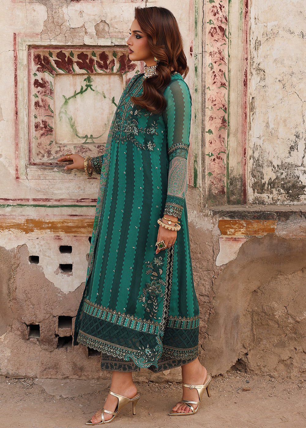 Buy Now Vasal Luxury Chiffon Collection '25 by Charizma | VSL5-40 Online in USA, UK, Canada, France, Greece, Germany, Ireland & Worldwide at Empress Clothing.