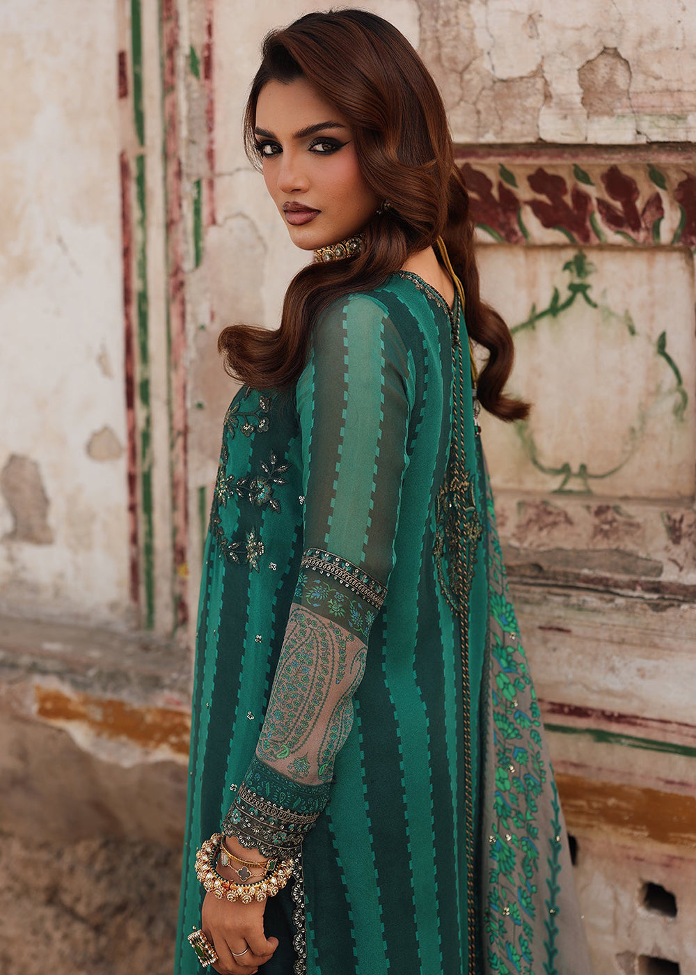 Buy Now Vasal Luxury Chiffon Collection '25 by Charizma | VSL5-40 Online in USA, UK, Canada, France, Greece, Germany, Ireland & Worldwide at Empress Clothing.
