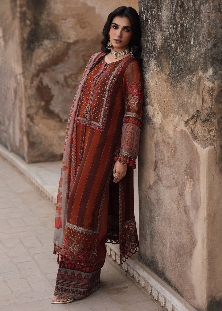 Buy Now Vasal Luxury Chiffon Collection '25 by Charizma | VSL5-42 Online in USA, UK, Canada, France, Greece, Germany, Ireland & Worldwide at Empress Clothing.