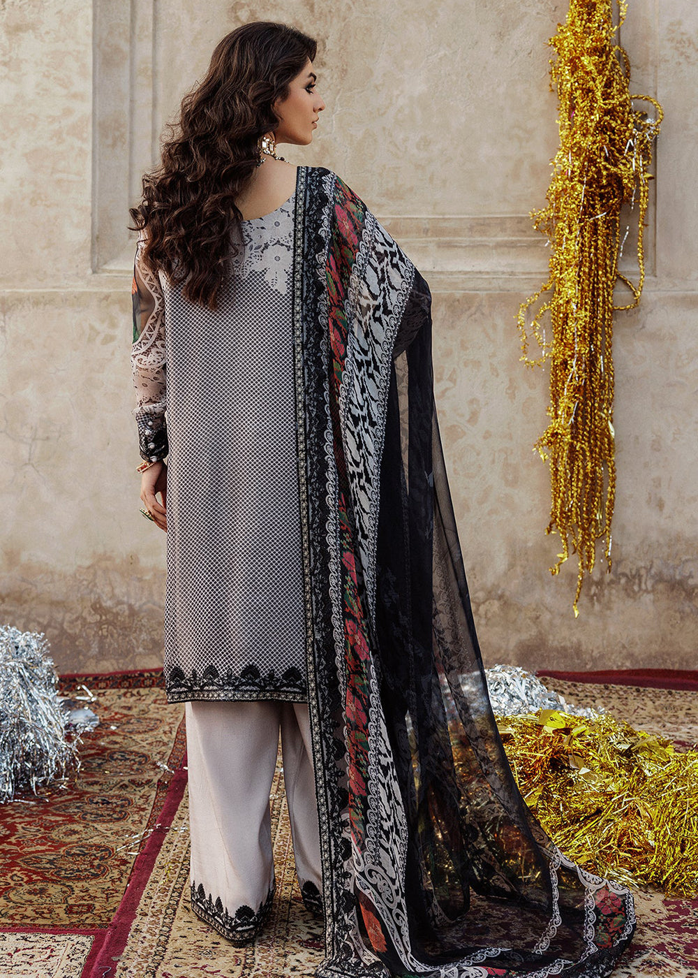 Buy Now Vasal Luxury Chiffon Collection '25 by Charizma | VSL5-44 Online in USA, UK, Canada, France, Greece, Germany, Ireland & Worldwide at Empress Clothing.