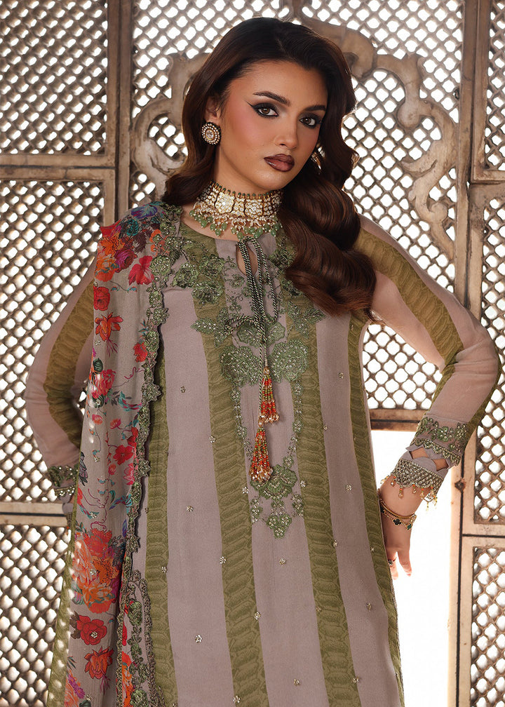 Buy Now Vasal Luxury Chiffon Collection '25 by Charizma | VSL5-46 Online in USA, UK, Canada, France, Greece, Germany, Ireland & Worldwide at Empress Clothing.
