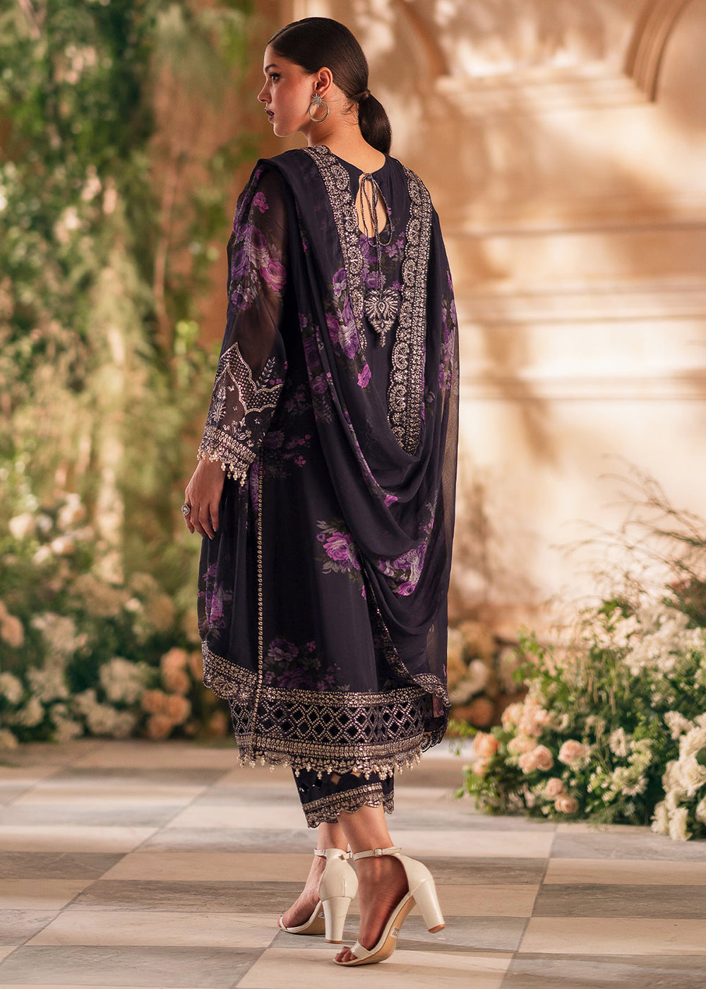 Buy Now Vasal Luxury Chiffon Collection '24 by Charizma | VSL5-01 Online at Empress Online in USA, UK, Canada & Worldwide at Empress Clothing. 