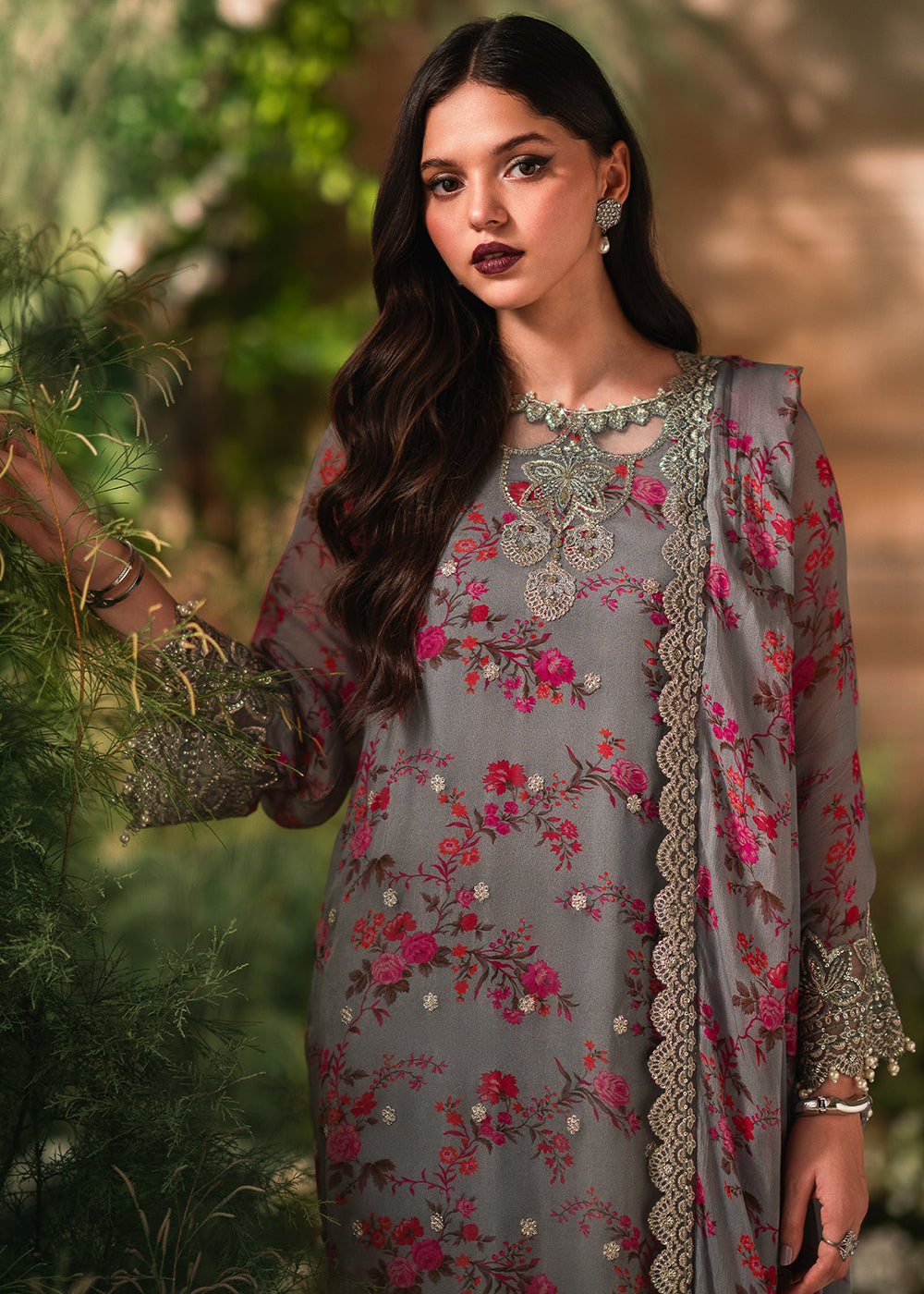 Buy Now Vasal Luxury Chiffon Collection '24 by Charizma | VSL5-05 Online at Empress Online in USA, UK, Canada & Worldwide at Empress Clothing.