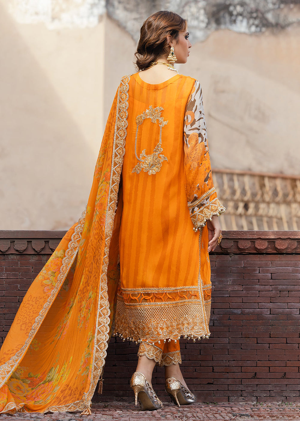 Buy Now Vasal Luxury Chiffon Collection '24 by Charizma | VSL5-14 Online at Empress Online in USA, UK, Canada & Worldwide at Empress Clothing.