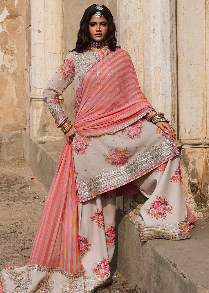 Buy Now Vasal Luxury Chiffon Collection '26 by Charizma | VSL6-09 Online in USA, UK, Canada, France, Greece, Germany, Ireland & Worldwide at Empress Clothing.