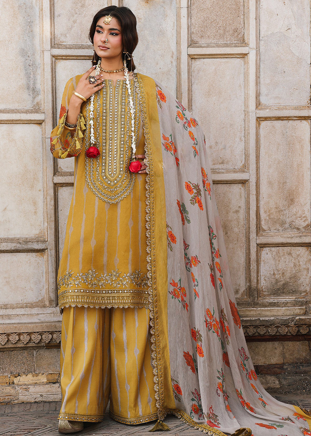 Buy Now Vasal Luxury Chiffon Collection '26 by Charizma | VSL6-10 Online in USA, UK, Canada, France, Greece, Germany, Ireland & Worldwide at Empress Clothing.