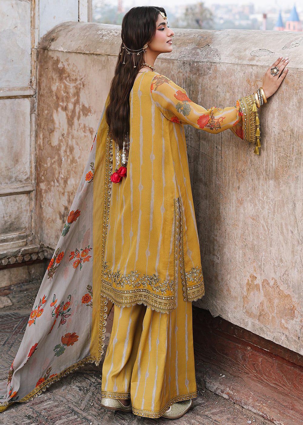Buy Now Vasal Luxury Chiffon Collection '26 by Charizma | VSL6-10 Online in USA, UK, Canada, France, Greece, Germany, Ireland & Worldwide at Empress Clothing.