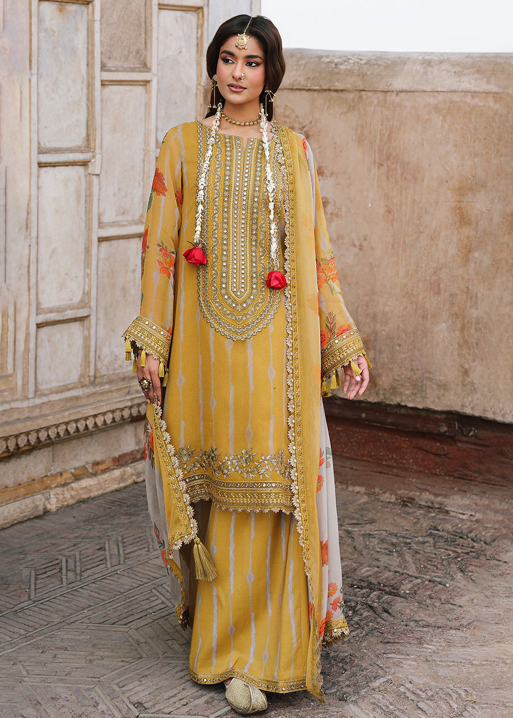 Buy Now Vasal Luxury Chiffon Collection '26 by Charizma | VSL6-10 Online in USA, UK, Canada, France, Greece, Germany, Ireland & Worldwide at Empress Clothing.