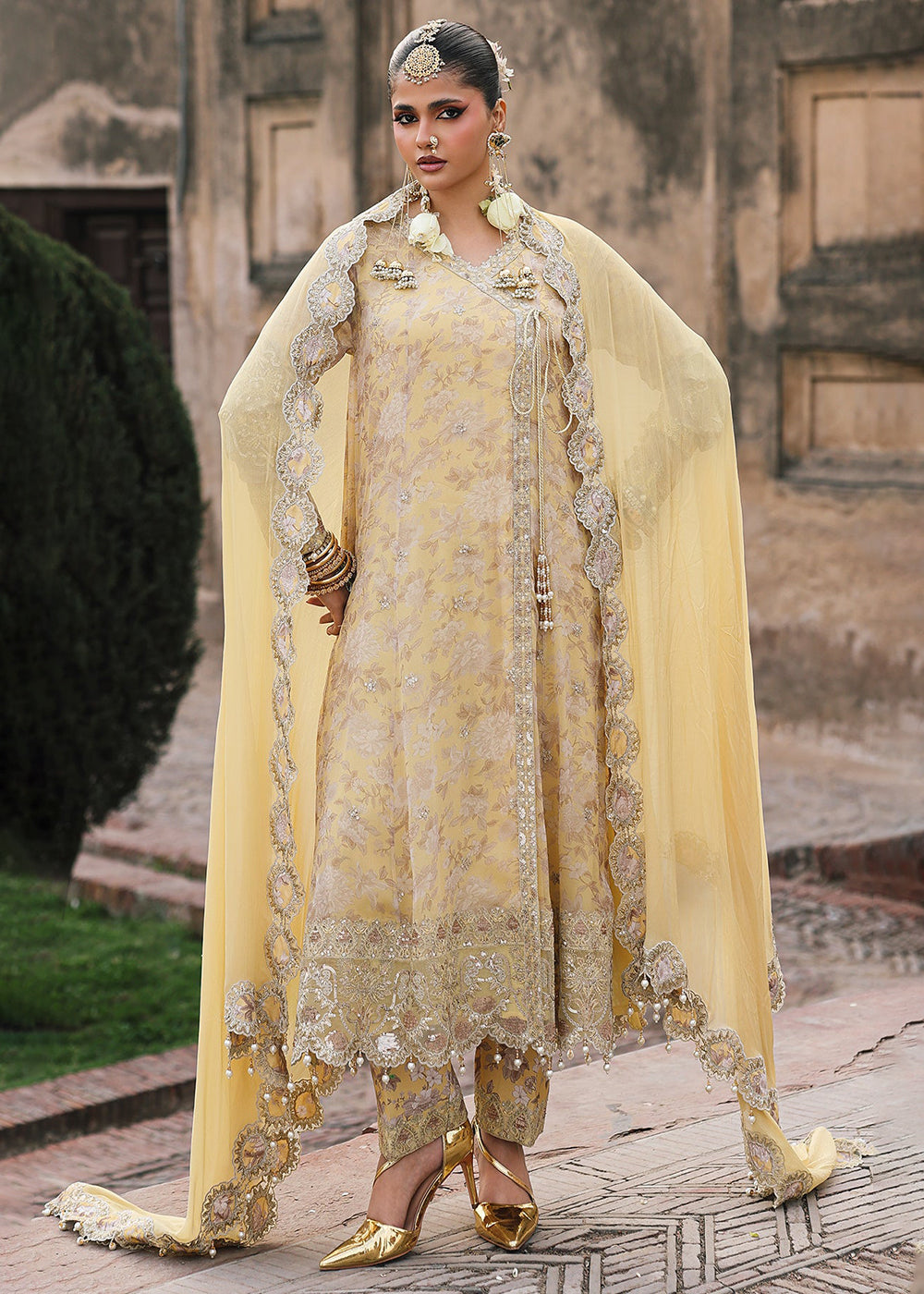 Buy Now Vasal Luxury Chiffon Collection '26 by Charizma | VSL6-13 Online in USA, UK, Canada, France, Greece, Germany, Ireland & Worldwide at Empress Clothing.