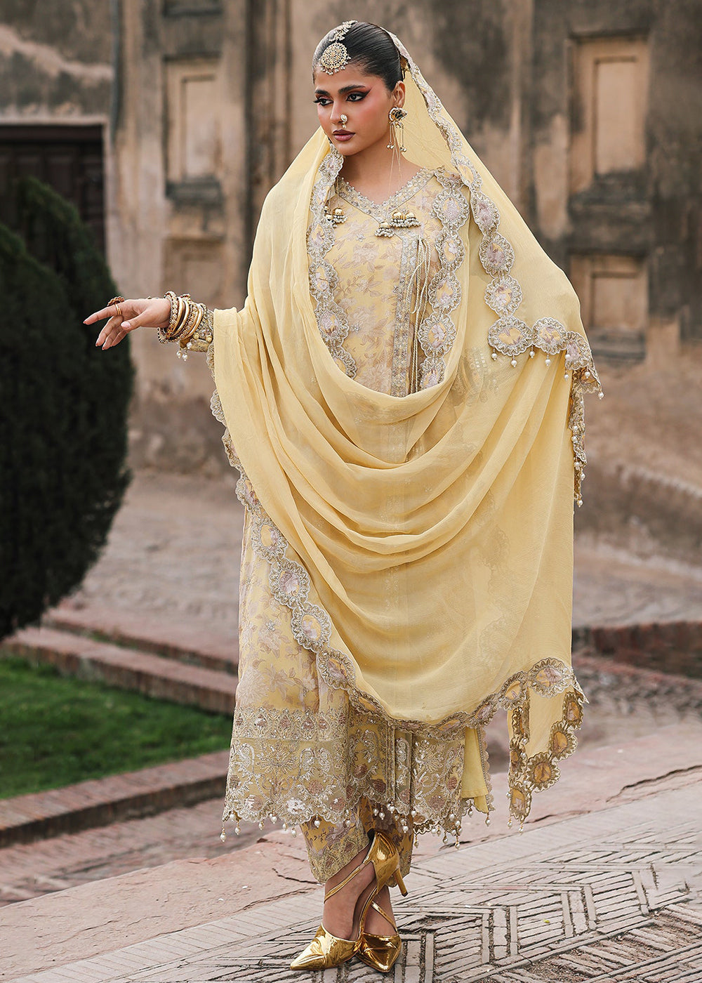 Buy Now Vasal Luxury Chiffon Collection '26 by Charizma | VSL6-13 Online in USA, UK, Canada, France, Greece, Germany, Ireland & Worldwide at Empress Clothing.